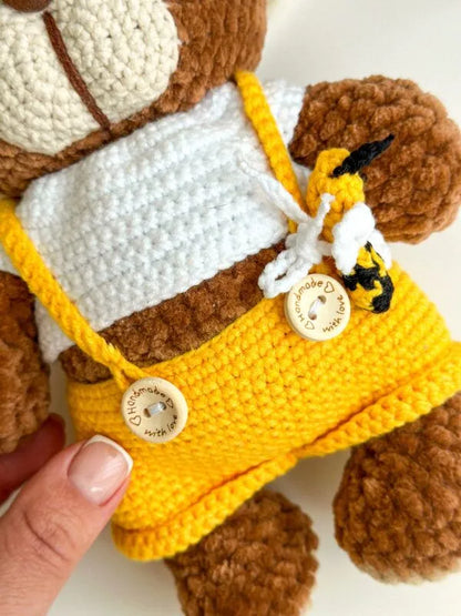 🌼 3 in 1 Amigurumi Plush Babies with Clothes