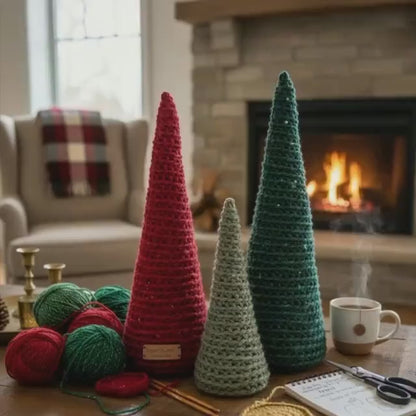 Christmas Tree Amigurumi Crochet Pattern – Holiday Decor PDF
