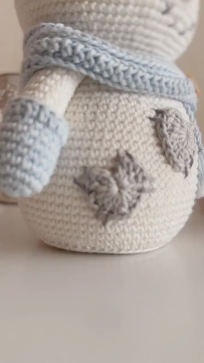 Snowman Amigurumi Crochet Pattern – Christmas PDF (EN/ES/FR)